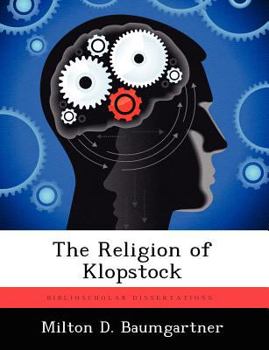 Paperback The Religion of Klopstock Book