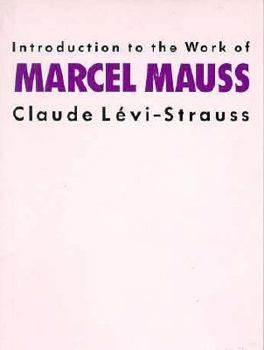 Paperback Intro Work Marcel Mauss PB Book