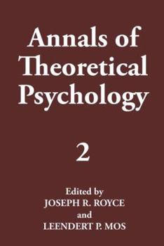 Paperback Annals of Theoretical Psychology: Volume 2 Book