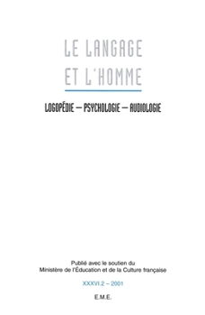 Traductologie - Textologie: 2001 - 36.1 (Le Langage Et l'Homme) (French Edition)