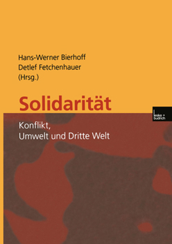 Paperback Solidarität: Konflikt, Umwelt Und Dritte Welt [German] Book