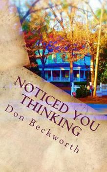 Paperback Noticed You Thinking: pocket sized Book