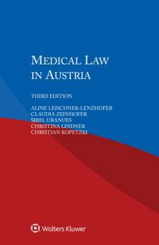 Paperback Medical Law in Austria Book