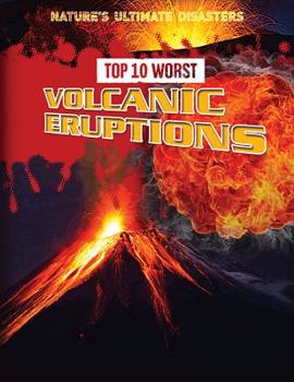 Paperback Top 10 Worst Volcanic Eruptions Book