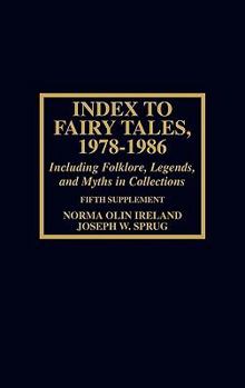 Index to Fairy Tales, 1978-1986, Fifth Supplement