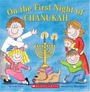 Paperback On the First Night of Chanukah Book