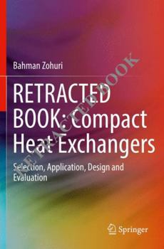 Paperback Compact Heat Exchangers: Selection, Application, Design and Evaluation Book