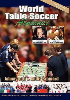 Hardcover World Table Soccer Almanac Book