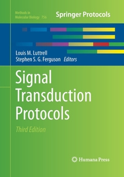 Paperback Signal Transduction Protocols Book