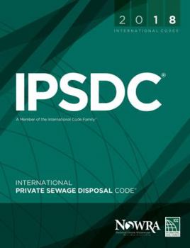 Paperback 2018 International Private Sewage Disposal Code Book