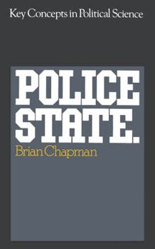 Paperback Police State (Key Concepts in Political Science) Book