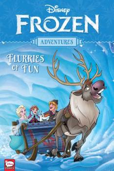 Paperback Disney Frozen Adventures: Flurries of Fun Book