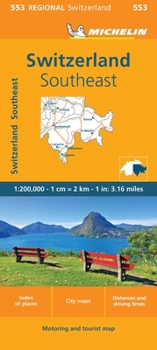 Loose Leaf Michelin Switzerland Southeast Map Book
