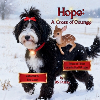 Paperback Hope: A Cross of Courage [Large Print] Book