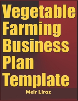 Paperback Vegetable Farming Business Plan Template Book