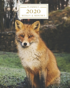 Paperback 2020: Weekly and Monthly Planner/Calendar Jan 2020 - Dec 2020 Red Fox Book