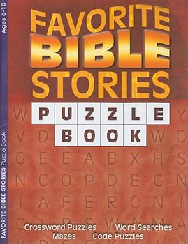 Paperback Favorite Bible Stories Puzzle Book