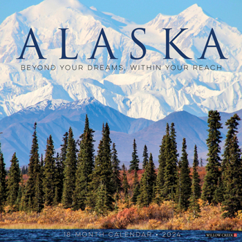 Calendar Alaska 2024 12 X 12 Wall Calendar Book