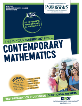 Paperback Contemporary Mathematics (Rce-97): Passbooks Study Guide Volume 97 Book