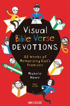 Paperback Visual Bible Verse Devotions: 52 Weeks of Memorizing God's Promises Book
