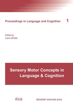 Paperback Sensory Motor Concepts in Language and Cognition [German] Book