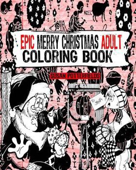 Paperback Epic Merry Christmas Adult Coloring Book