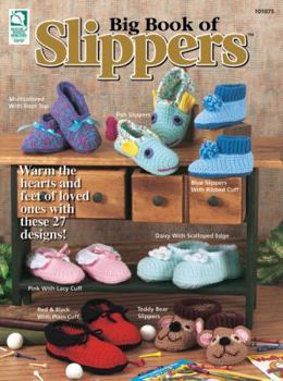 Paperback Big Book of Slippers - Crochet Pattern Book