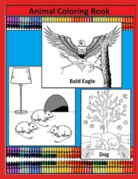 Paperback Animal Coloring Book