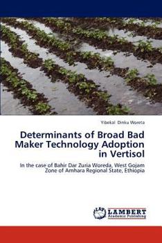 Paperback Determinants of Broad Bad Maker Technology Adoption in Vertisol Book