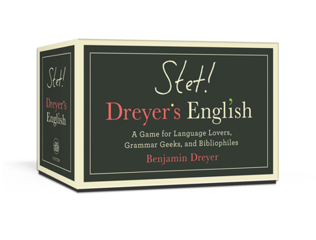 Game Stet! Dreyer's English: A Game for Language Lovers, Grammar Geeks, and Bibliophiles Book