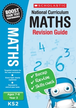 Paperback Maths Revision Guide - Year 3 (National Curriculum Revision) Book
