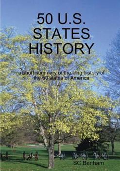 Paperback 50 U.S. States History Book