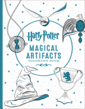 Paperback Harry Potter Artifacts Coloring Book