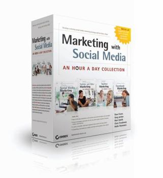Paperback Marketing with Social Media: An Hour a Day Collection Book