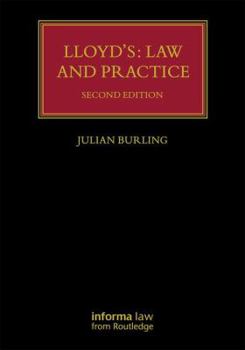 Hardcover Lloyd's: Law and Practice Book