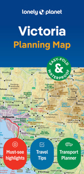 Loose Leaf Lonely Planet Victoria Planning Map Book