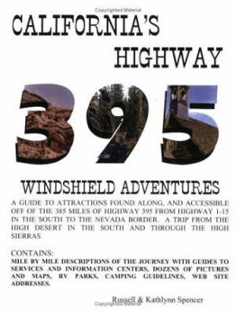 Paperback California's Highway 395 Windshield Adventures Book