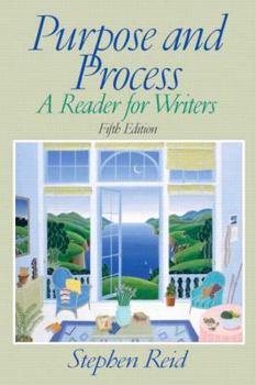 Paperback Purpose and Process: A Reader for Writers (5th Edition) Book
