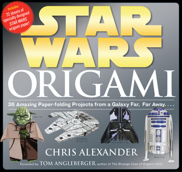 Paperback Star Wars Origami: 36 Amazing Paper-Folding Projects from a Galaxy Far, Far Away... Book