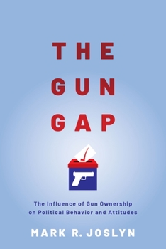 Hardcover The Gun Gap: The Influence of Gun Ownership on Political Behavior and Attitudes Book