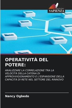 Paperback Operatività del Potere [Italian] Book