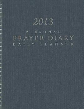 Spiral-bound Personal Prayer Diary Daily Planner: Navy Book