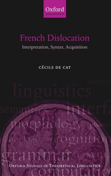 Hardcover French Dislocation Ostl C Book