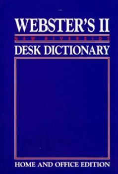 Webster's II New Riverside Desk Dictionary