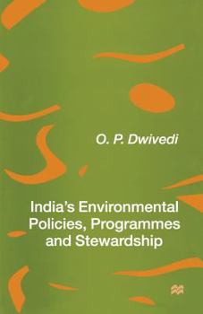 Paperback India's Environmental Policies, Programmes and Stewardship Book