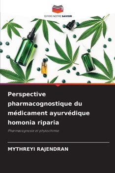 Paperback Perspective pharmacognostique du médicament ayurvédique homonia riparia [French] Book