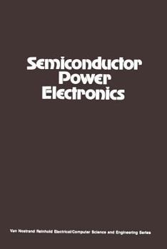 Paperback Semiconductor Power Electronics Book
