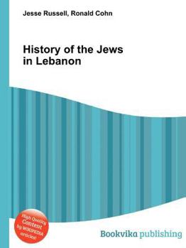 Paperback History of the Jews in Lebanon Book