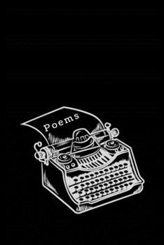 Paperback Poems: A Blank Lined Journal For Poems Book