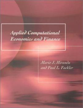 Hardcover Applied Computational Economics and Finance Book